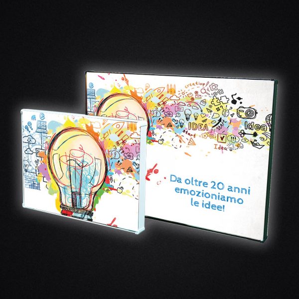 espositore luminoso ultra slim